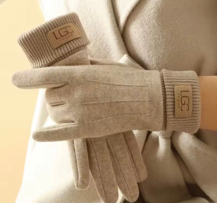 Gants chauds en cachemire pour femme