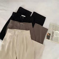 Pantalon droit taille haute pour femme – Chic & Confor