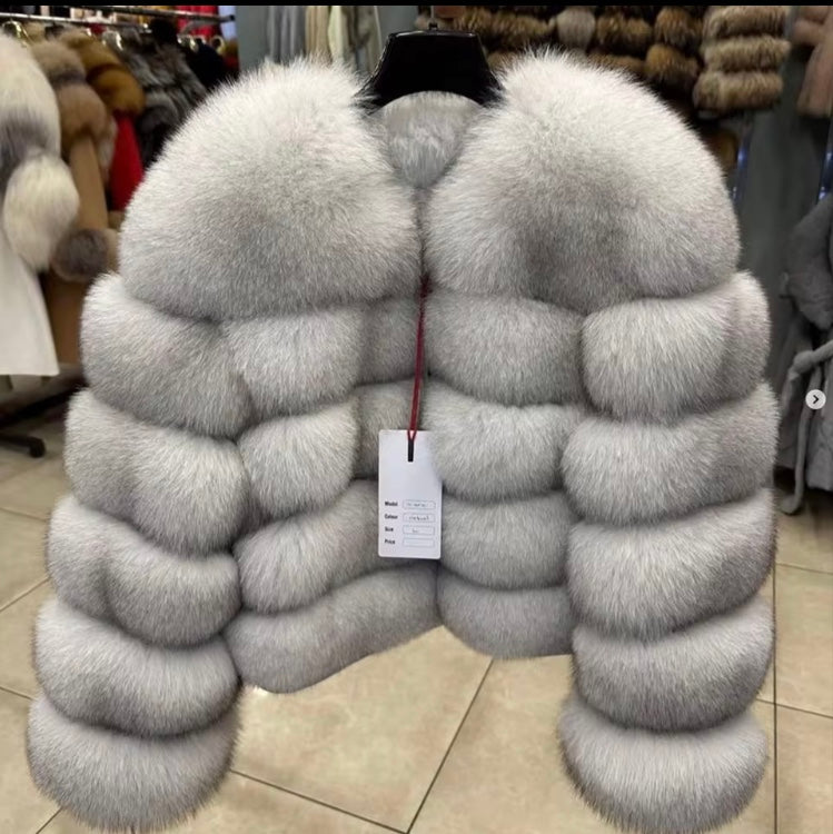 Doudoune Femme chic en Fausse Fourrure - Manteau Hiver Élégant et Douillet