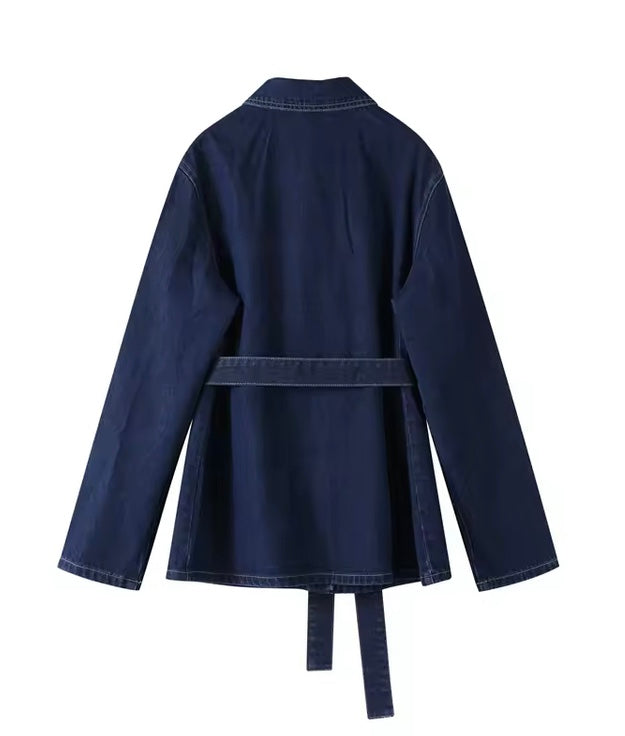 Ensemble denim chic 2 pièces