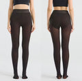 Collants thermiques doublés polaire, chaleur et confort premium
