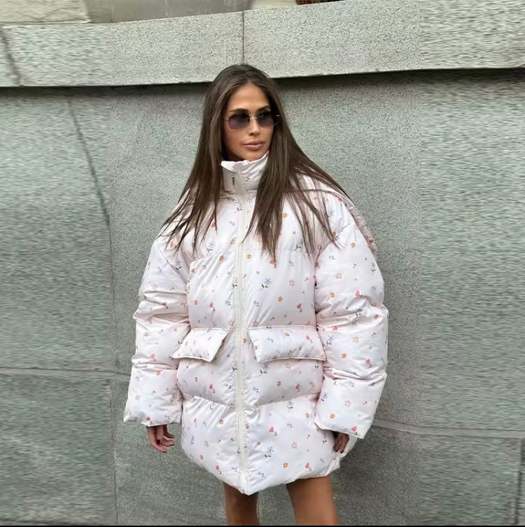 Doudoune Extra Large à Motifs – Ultra Chaude & Tendance