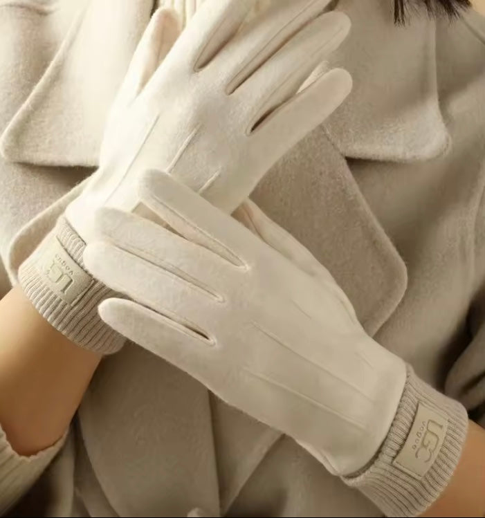 Gants chauds en cachemire pour femme