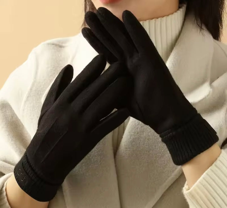 Gants chauds en cachemire pour femme