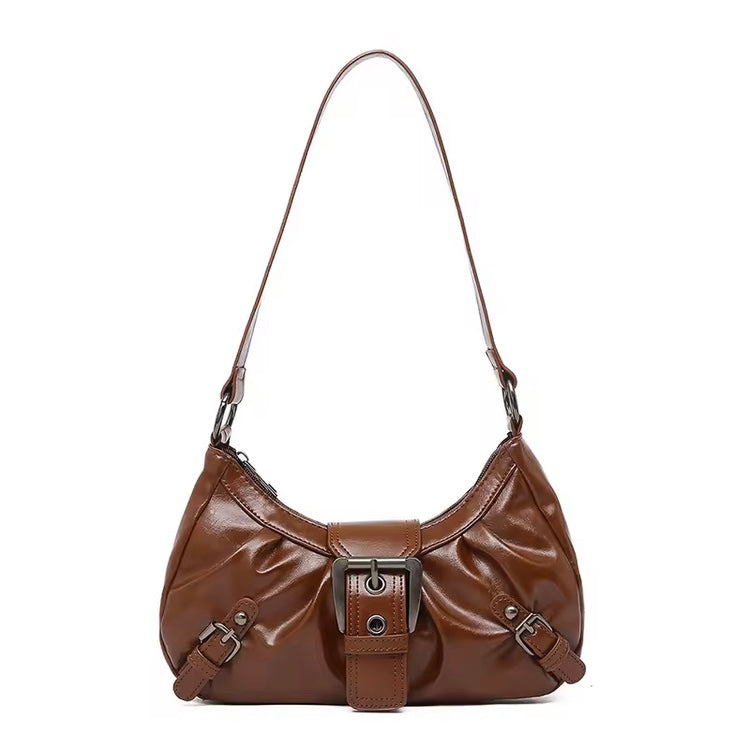 Sac bandoulière plissé