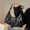 Sac bandoulière plissé