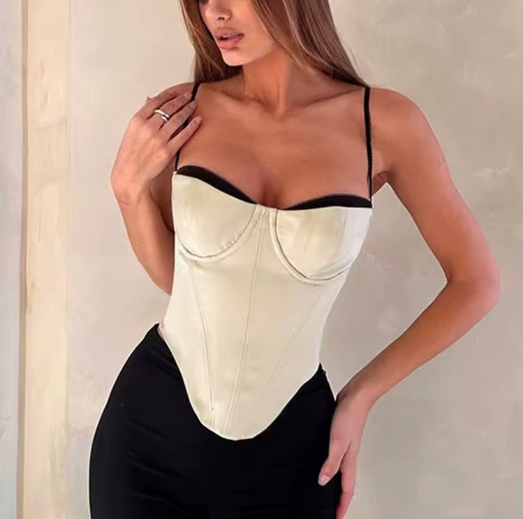 Corset pour Femme – Débardeur à Ourlet Sculptant