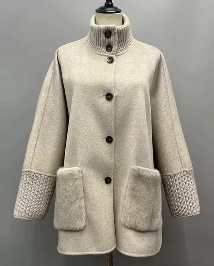 Pull Tricot Femme Ample – Motif Argyle, Automne/Hiver 2025