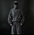 Veste Jean Y2K Oversize – Style Gothique Américain & Streetwear Punk