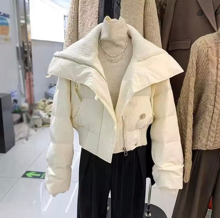 Parka courte matelassée style coréen