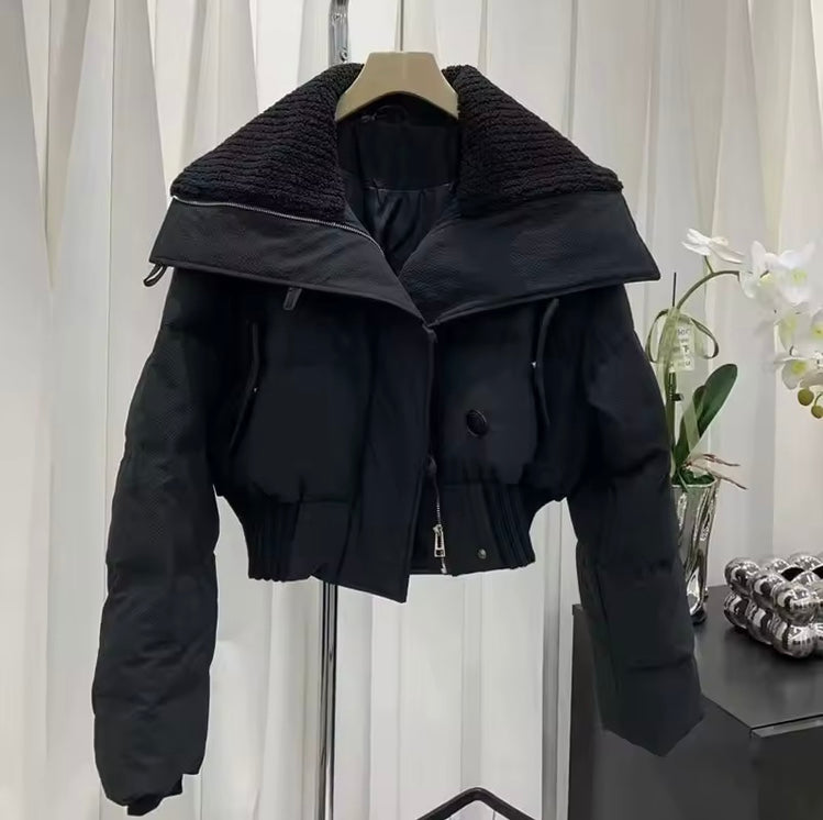 Parka courte matelassée style coréen