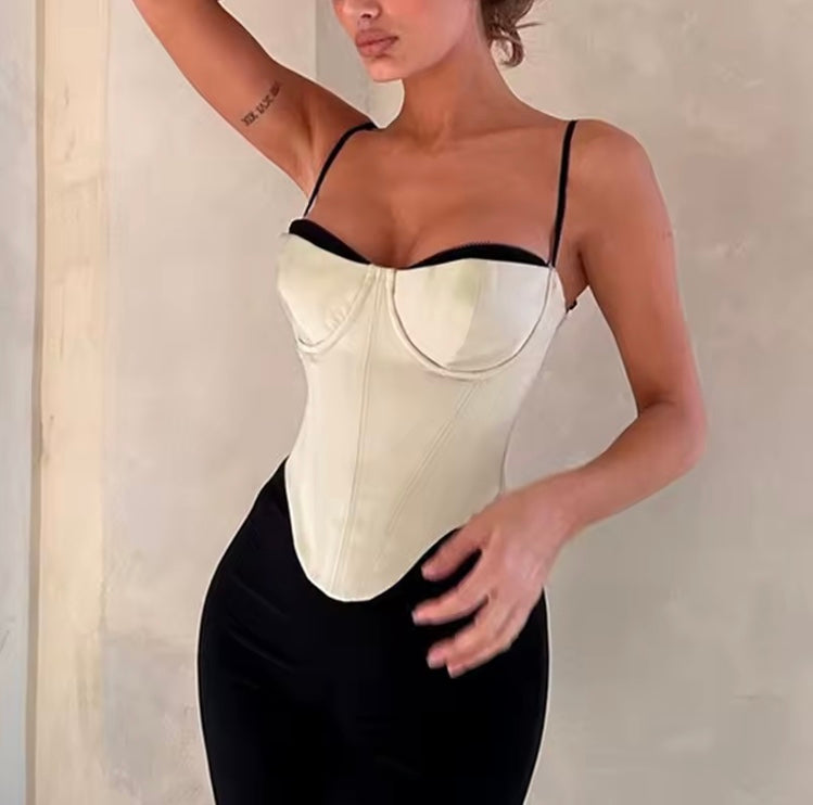Corset pour Femme – Débardeur à Ourlet Sculptant